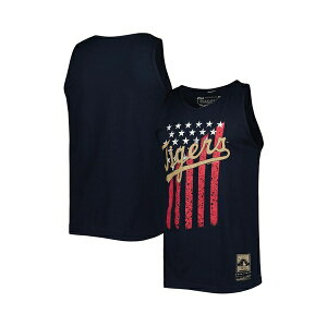 �~�b�`�F��&�l�X �����Y �V���c �g�b�v�X Men's Navy Detroit Tigers Cooperstown Collection Stars and Stripes Tank Top Navy