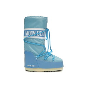 Moon Boot ���[���u�[�c ���f�B�[�X �X�j�[�J�[ �yMoon Boot Icon Nylon Boot Alaskan Blue (Women's)�z �T�C�Y US_W_39/41 Alaskan Blue