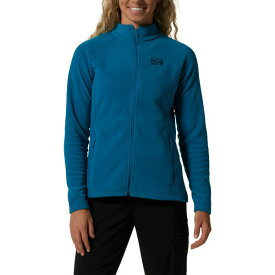 マウンテンハードウェア レディース ジャケット＆ブルゾン アウター Mountain Hardwear Women's Polartec Microfleece Full Zip Jacket Vinson Blue