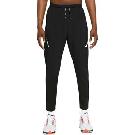 ナイキ メンズ カジュアルパンツ ボトムス Nike Men's Dri-FIT ADV AeroSwift Men's Racing Pants Black/White