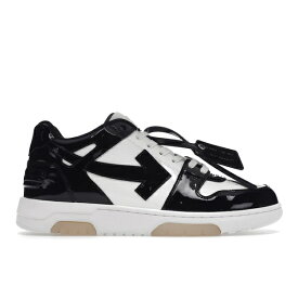 OFF-WHITE オフホワイト メンズ スニーカー 【OFF-WHITE Out Of Office OOO Low Tops】 サイズ EU_39(24.0cm) Patent Black White