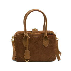 �S�[���f���O�[�X ���f�B�[�X �g�[�g�o�b�O �o�b�O Vita zip-top leather tote bag Brown