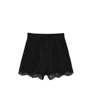 �A�j�[�r�� ���f�B�[�X �J�W���A���p���c �{�g���X Kam shorts - black lace Black