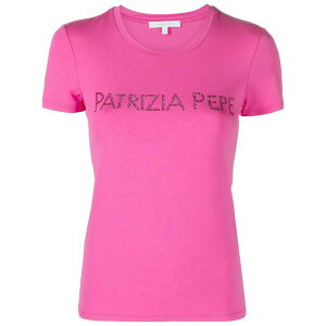 �p�g���c�B�A �y�y ���f�B�[�X T�V���c �g�b�v�X Essential logo-print t-shirt Pink