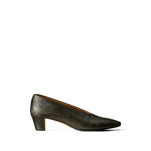 �J���o���N���C�� ���f�B�[�X �p���v�X �V���[�Y Distressed-effect pointed-toe pumps Black