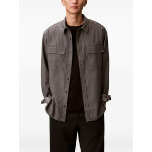 �J���o���N���C�� �����Y �V���c �g�b�v�X Buttoned chest-pockets shirt Grey