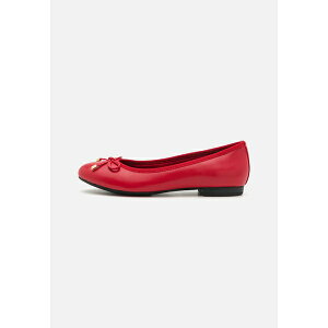 �}���R �g�b�c�C ���f�B�[�X �T���_�� �V���[�Y Ballet pumps - red