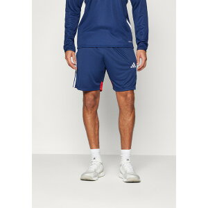 �A�f�B�_�X �����Y �J�W���A���p���c �{�g���X TIRO25 ESSENTIALS SHORT MEN - Sports shorts - team navy blue/red