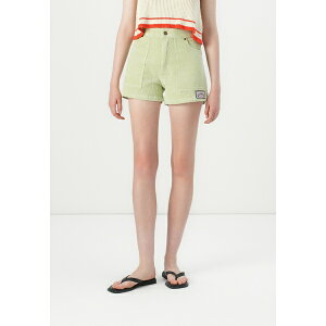 �r���{�� ���f�B�[�X �J�W���A���p���c �{�g���X SET THE TONE - Shorts - pistachio