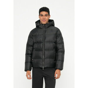 �g�~�[ �q���t�B�K�[ �����Y �W���P�b�g���u���]�� �A�E�^�[ CREST HOODED PUFFER - Down jacket - black