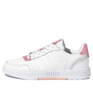 adidas AfB_X fB[X Xj[J[ y(WMNS) adidas neo Courtmaster For White/Pink FY8661z TCY US_7(24.0cm)