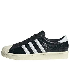 adidas AfB_X fB[X Xj[J[ y(WMNS) adidas Superstar Vintage 'Black White Croc' JH5710z TCY US_9(26.0cm)