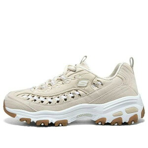 Skechers XPb`[Y fB[X Xj[J[ y(WMNS) Skechers D'LITES 1.0 'Beige' 896197-NATz TCY US_5(22.0cm)