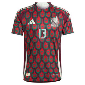 アディダス メンズ ユニフォーム トップス Guillermo Ochoa Mexico National Team adidas 2024 Home Authentic Player Jersey Burgundy