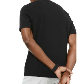 マイケルコース メンズ Tシャツ トップス Men's V-Neck Liquid Cotton T-Shirt Black