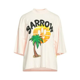 【送料無料】 バロウ レディース Tシャツ トップス T-shirts Pink