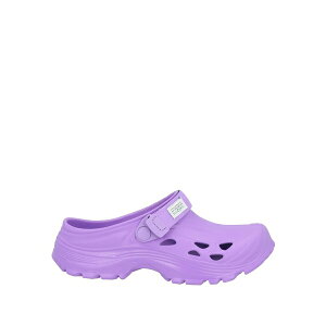 yz XCRbN Y T_ V[Y Mules & Clogs Purple