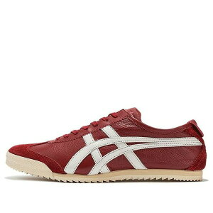 Onitsuka Tiger �I�j�c�J�^�C�K�[ �����Y �X�j�[�J�[ �yOnitsuka Tiger Nippon Made Mexico 66 Deluxe 'Burgundy White' 1181A436-600�z �T�C�Y US_6.5(24.5cm)