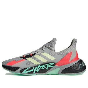 adidas �A�f�B�_�X �����Y �X�j�[�J�[ �yadidas Cyberpunk 2077 x X9000L4 'Grey Yellow Zest Pink' FZ3092�z �T�C�Y US_M_13