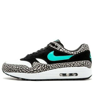 Nike �i�C�L �����Y �X�j�[�J�[ �G�A�}�b�N�X �yNike x Atmos Air Max 1 Retro 'Elephant' 2017 908366-001�z �T�C�Y US_10(28.0cm)
