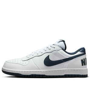 Nike �i�C�L �����Y �X�j�[�J�[ �yNike Big Nike Low 'White Midnight Navy' 355152-140�z �T�C�Y US_M_15