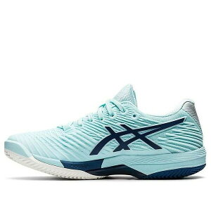 ASICS AVbNX fB[X Xj[J[ y(WMNS) ASICS Solution Speed FF 2 Clay 'Clear Blue Light Indigo' 1042A134-403z TCY US_7(24.0cm)
