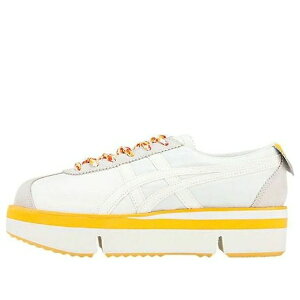 Onitsuka Tiger IjcJ^CK[ fB[X Xj[J[ y(WMNS) Onitsuka Tiger Pokkuri Pf 'White Yellow' 1182A127-100z TCY US_5.5(22.5cm)