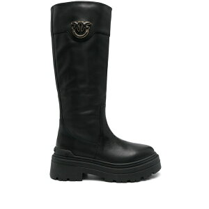 �s���R ���f�B�[�X �u�[�c �V���[�Y Love birds-plaque boots Black