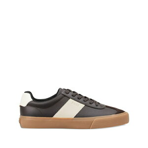 �{�X �����Y �X�j�[�J�[ �V���[�Y Lace-up panelled sneakers Brown