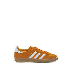 �A�f�B�_�X �����Y �X�j�[�J�[ �V���[�Y Gazelle lace-up suede sneakers Orange