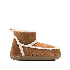 �C�k�C�L�[ ���f�B�[�X �u�[�c �V���[�Y Classic shearling low suede ankle boots Brown