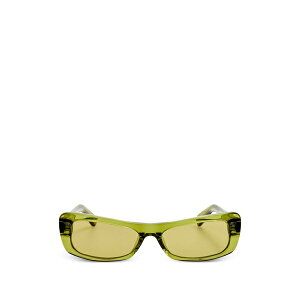 �W���N�G���X �����Y �T���O���X�E�A�C�E�F�A �A�N�Z�T���[ Geometric frame sunglasses Green