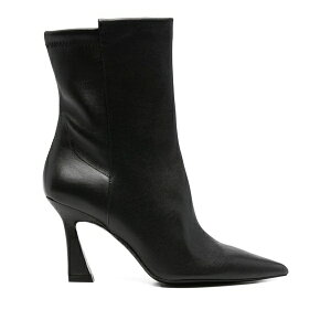 �X�`���A�[�g ���C�c�}�� ���f�B�[�X �u�[�c �V���[�Y 50mm vinnie leather ankle boots Black
