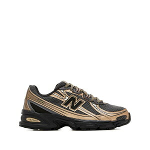 �j���[�o�����X ���f�B�[�X �X�j�[�J�[ �V���[�Y U740bd2 panelled sneakers Black