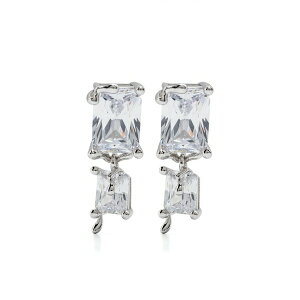 �}���A �u���b�N ���f�B�[�X �s�A�X���C�������O �A�N�Z�T���[ Roppongi earrings Silver