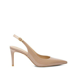 �X�`���A�[�g ���C�c�}�� ���f�B�[�X �p���v�X �V���[�Y 75mm stuart power pointed sling-back pumps Neutrals