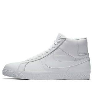 Nike �i�C�L �����Y �X�j�[�J�[ �yNike Zoom Blazer Mid SB 'Triple White' 864349-105�z �T�C�Y US_M_3.5
