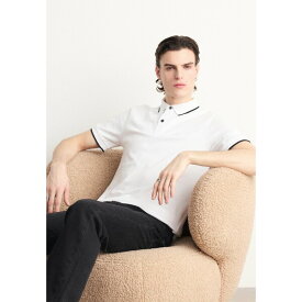 ボス メンズ Tシャツ トップス PASSERTIP - Polo shirt - white