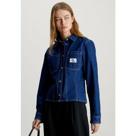 カルバンクライン レディース シャツ トップス Button-down blouse - denim medium