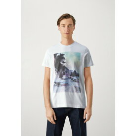ジョープ ジーンズ メンズ Tシャツ トップス DARIO - Print T-shirt - white
