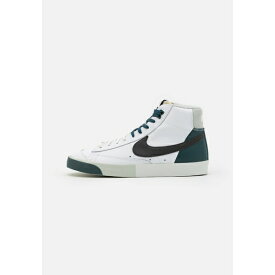 ナイキ メンズ スニーカー シューズ BLAZER MID 77 - High-top trainers - white/black/deep jungle/light silver/sail/black