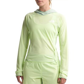 ノースフェイス レディース パーカー・スウェットシャツ アウター The North Face Women's Summer LT Sun Hoodie Astro Lime/Misty Sage