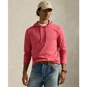 t[ Y TVc gbvX Men's Jersey Hooded T-Shirt Red Sky