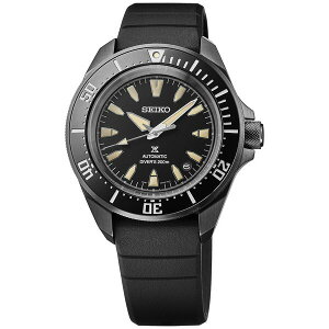 ZCR[ Y rv ANZT[ Men's Automatic Prospex Diver Black Silicone Strap Watch 42mm Black