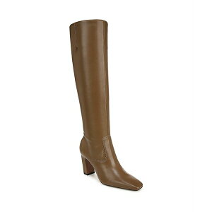 �t�����R�T���g ���f�B�[�X �u�[�c �V���[�Y Women's Bowman Square Toe Knee High Dress Boots Woodland Brown Faux Leather
