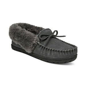 �X�^�C���A���h�R�[ ���f�B�[�X �T���_�� �V���[�Y Women's Darcyy Moccasin Slippers, Created for Macy's Grey