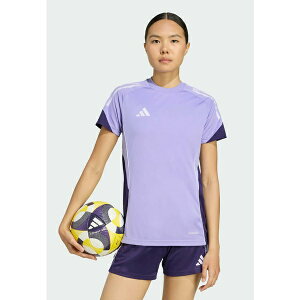 �A�f�B�_�X ���f�B�[�X �V���c �g�b�v�X TIRO25C TRAINING - Sports T-shirt - light purple