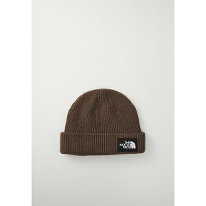 ノースフェイス レディース 帽子 アクセサリー SALTY LINED BEANIE - Beanie - smokey brown