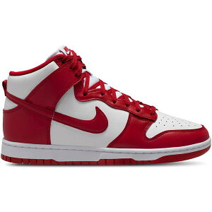 Nike �i�C�L �����Y �X�j�[�J�[ �yNike Dunk High Retro SE St. John's (2025)�z �T�C�Y US_9.5(27.5cm) White/Gym Red/White
