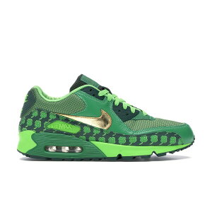 Nike �i�C�L �����Y �X�j�[�J�[ �yNike Air Max 90 St. Patty's Day (2007)�z �T�C�Y US_9(27.0cm) Classic Green/Metallic Gold-Tomatillo